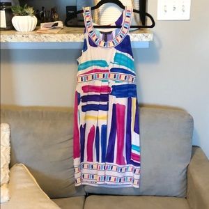 BCBG color block dress